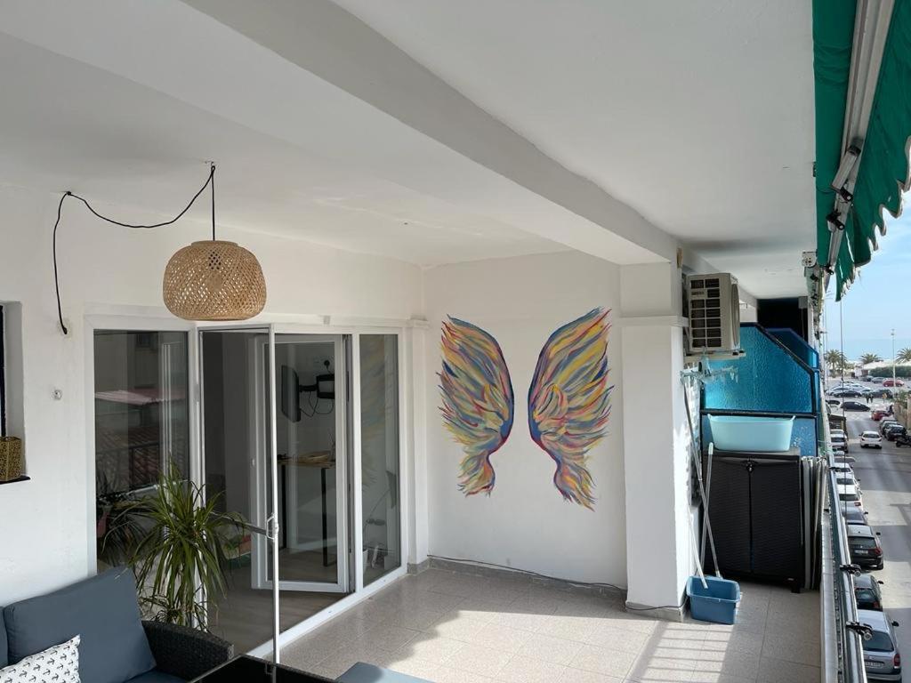 Sunny 3 Bed Beach Flat - Large Terrace With Sea View Puerto de Sagunto Ngoại thất bức ảnh
