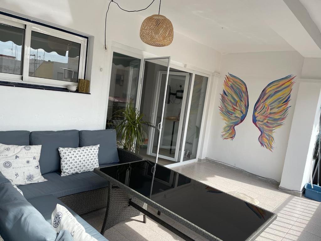 Sunny 3 Bed Beach Flat - Large Terrace With Sea View Puerto de Sagunto Ngoại thất bức ảnh